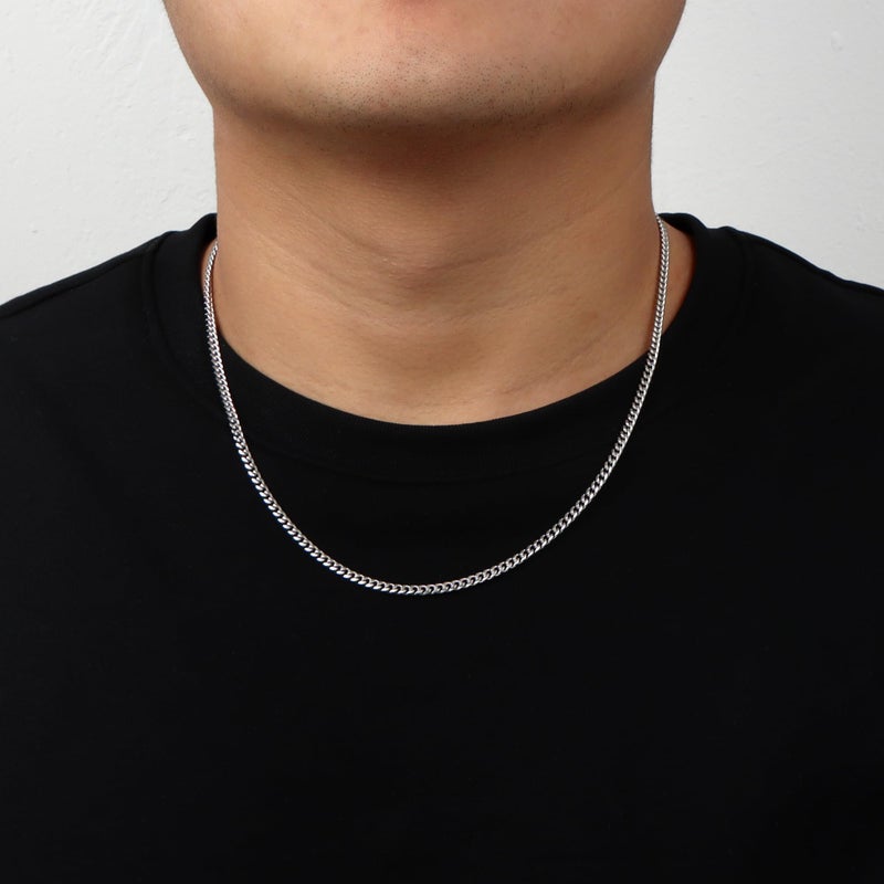 Monily Cuban Link Chain for Men 9mm 20 Inches Stainless Steel Mens Chain Necklaces Mens Jewelry - Image 5